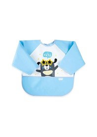 Resim Babyjem Poli Muşamba Kollu Mama Önlüğü Mavi Outlet 