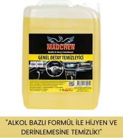 Resim MADCHEN Detay Kuaför Ilacı 5 Lt, Alkol Bazlı, 