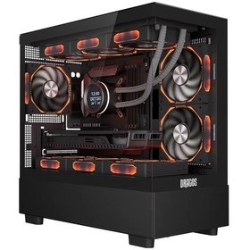 Resim Dragos DRX7157 i7-12700KF 32 GB 1 TB NVMe SSD RTX4060 Free Dos Oem Paket Masaüstü Oyuncu Bilgisayarı 