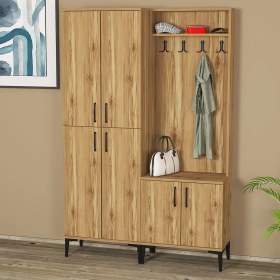 Resim Kalender Dekor Rose-1-4 Portmanto Vestiyer Ayakkabılık RS04 