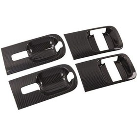 Resim Besthome1 6pcs/set Araba Abs Karbon Fiber Kapı Kolu Kase Kapağı Hyundai Için Grand Starex H1 I800 2 