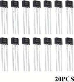 Resim Dashanshop 49e Oh49e Ss49e S49e Manyetik Algılayıcı 20 Adet Hall Effect Sensörü To-92s 