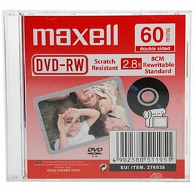 Resim Maxell Dvd-rw 2.8gb 8cm Rewritable Standar Kamera Dvd 