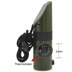 Resim Fenerli Dereceli Pusulalı Düdük Deprem ve Afet Acil Durum Düdüğü Pusulalı – Hayatta Kalma Kamp Düdüğü | Deprem çanta 