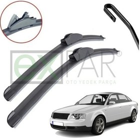 Resim Audi A6 Sedan Ön Silecek Süpürgesi Takımı 1997 - 2001 Model C5 Kasa 