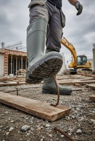 Resim Daytex Ağır Sanayi ve İnşaat İçin Tek Çözüm: -30°C Dayanıklı, SRC Kaymaz S5 Güvenlik Çizmesi 