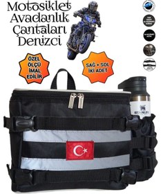 Resim SEVBAGS MOTOSİKLET KORUMA DEMİRİ ÇANTALARI DENİZCİ 