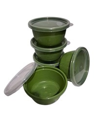 Resim Hobby Life Tick Tock Hava Sızdırmaz Saklama Kabı 5'li Set 5 x 250 ML Yeşil 
