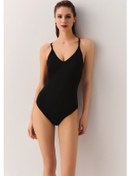 Resim Suwen Çapraz Sırt Askılı Mayo Sbn25375012 Siyah 