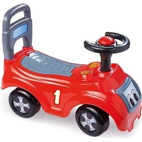 Resim Dolu Oyuncak Dolu Bingit Araba Kırmızı 