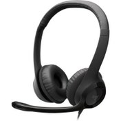Resim Logitech H390 Siyah USB Kablolu Kulak Üstü Kulaklık Teşhir 