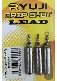 Resim Ryuji Drop Shot Kurşunu 7gr 3 Lü Paket 