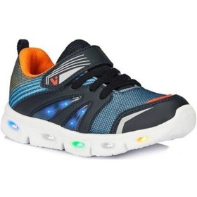 Resim Vicco Samba 346.X21Y.116 Erkek Çocuk Cırtlı Işıklı Spor Ayakkabı 