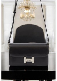 Resim Levidor Özel Renk El Ve Kol Çantası Olarak Tasarlanmış Suni Deri Bayan Omuz Çantası Levdr.7363930235syh Siyah 