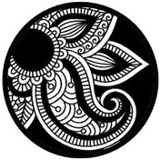 Resim Çiçek Deseni Oto-motor-laptop-duvar-dekor Tip 4 10 X 10 Cm 
