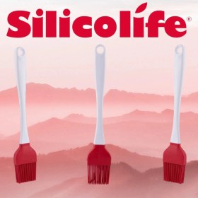 Resim Silicolife Silikon Büyük Fırça | Yumurta Fırçası 