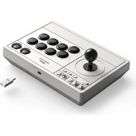 Resim 8bitdo Arcade Stick Kablosuz Xbox Series, Xbox One Series ve Pc Uyumlu Beyaz 
