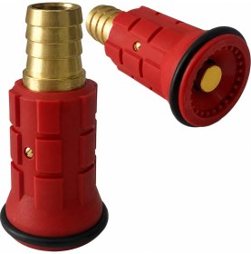 Resim Aed Yangın 1 Inç Pirinç Nozul/ Pirinç Lans/ Sis ve Jet Akışlı Yangın Dolabı Lansı (25MM)/1 Inç Yangın Hortumu/yangın Hortum Nozul 