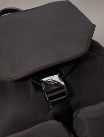 Resim Calvin Klein SPEED CLIP UT FLAP B Erkek Siyah Sırt Çantası 