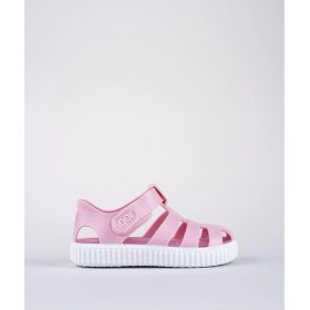 Resim Igor S10289-010 Nıco Pembe Sandalet Yaz Sezonu İçin Erkek Çocuk Suni Deri Tabanlı Tasarım 