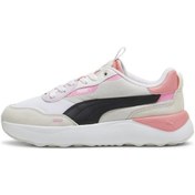 Resim Puma Runtamed Platform Kadın Gri - Pembe Sneaker 