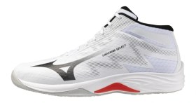 Resim Mizuno Lightning Select MID Unisex Voleybol Ayakkabısı Beyaz / Siyah 