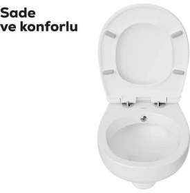 Resim Creavit Perla Asma Klozet TP320 Kapak Hariç 