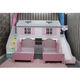 Resim bebetu mobilya Şirince Model Ranza Çocuk Odası 