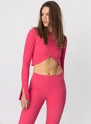 Resim NİHAL YAZGAN Pınk Slıt Pants 