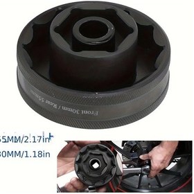 Resim Cloud011 Ducati 1098 1198 1199 Multistrada Diavel İçin 55mm+30mm Siyah Jant Somunu Soket Takımı 