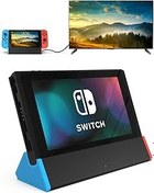 Resim SiwiQU Switch Docking Station Nintendo Switch/Switch OLED ile Uyumlu, 4K HDMI Bağlantı Noktalı TV Dock'u Anahtarla Type-C 2xUSB Bağlantı Noktası, Resmi Switch Dock için Şarj İstasyonu Standı Değiştirme 