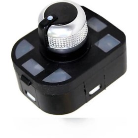 Resim Parçazamanı Audı A8 S8 4e 2003 - 2010 Ayna Ayar Düğmesi 