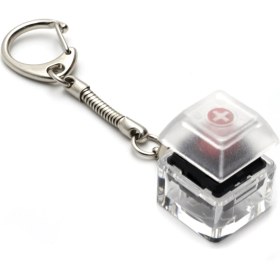 Resim Spelt Mekanik Klavye Tuş Switch Cherry Mx Red Kırmızı Switch Test Anahtarlık 