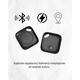 Resim Eco Lounge Bluetooth Destekli Akıllı Takip Cihazı | Mobil Uygulama Kontrollü | Kaybolan Eşyalar Için Konum Bulma Teknolojisi 