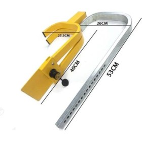 Resim Shuıvan Römork ve Çekme Karavan Tekerlek Kilidi Örümcek Tip 