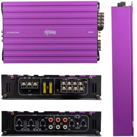 Resim Pazarcan Titan-804 4 Kanallı Max 1600 Watt Oto Amfi-Anfi 