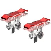 Resim E9-red-s4 Mobil Oyun Tetikleyici Pubg Fps Amaç Çekim Gamepad Joystick L1r1 Iphone Uyumlu Android Telefon Oyun Denetleyicisi İçin Abs Anahtar Düğmesi 