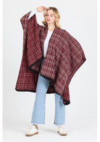 Resim Panço - Pamuk Polyester Karışımlı Şık Ve Kaliteli Kumaş-kare Desenli Çok Renkli 