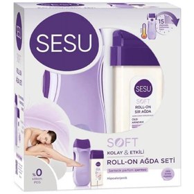 Resim SESU ISITICILI SET ROLL ON AĞDA MAKİNESİ SETİ SOFT 