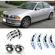 Resim Bmw E46///m Beyaz 17-18-19-20 Janta Uyumlu 4.lü Kaliper Kapagı 