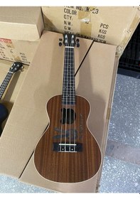 Resim Maun Ağacı Concert Boy Rabbit Model Ukulele-Pena 