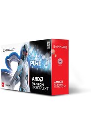 Resim SAPPHIRE RX 9070 XT Pure 11348-02-20G 256 Bit GDDR6 16 GB Ekran Kartı 