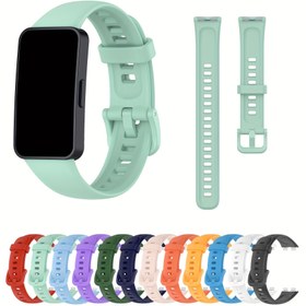 Resim Huawei bileklikler için uygun 8/9 | Hafif ve nefes alabilen spor kayışı | Terlemeye karşı koruyucu ve hızlı kuruyan ayarlanabilir | Fitness koşusu için vazgeçilmez | 12 renk trend seçeneği 