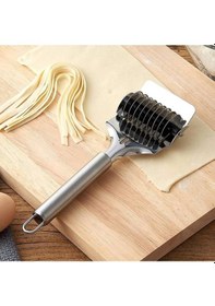 Resim Zhlhome Fissaggi Erişte Hamur Kesici Spatula Sebze Doğrayıcı 