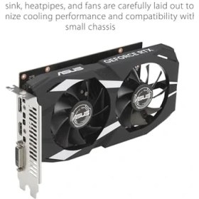 Resim Daisy Store Asus Dual Geforce Rtx 3050 Oc DUAL-RTX3050-O6G Nvıdıa 6gb Gddr6 96BIT DX12 Gaming (Oyuncu) Ekran Kartı 