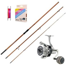 Resim Ryobi Tt Power 8000 - Okuma Trio Rex 420cm Surf Olta Seti 