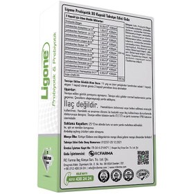 Resim Ligone Probiyotik 30 Kapsül 