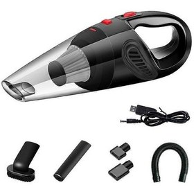 Resim Kangxiang Yüksek Güçlü Küçük El Tipi Araba Elektrikli Süpürgesi Kablosuz Elektrikli Süpürge Usb Kablolu 3004 