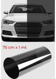 Resim Cam Filmi Siyah Amerikan Çizilmez Orta ton 75 CM x 1 M 