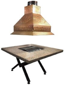 Resim Masa Tipi Bakır Pro Ocakbaşı 140x210 cm 